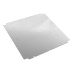 Hammond Steel Mounting Plate, 15.75in W, 404.876mm L for Use with 1590ZGRP253 enclosure
