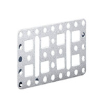 Rittal SZ Series Sheet Steel Mounting Plate, 110mm W, 110mm L for Use with AE Series, AX, SE, TS, VX