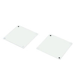Rittal SK Series RAL 7035 Sheet Steel Cover Plate for Use with Flatbox