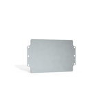 nVent HOFFMAN GMP Series Galvanised Steel Mounting Plate, 160mm W, 160mm L for Use with Enclosures