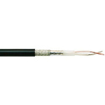 Belden Black Twinaxial Cable, 8.38mm OD 152m Reel