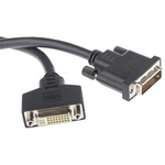 Van Damme DVI-D to DVI-D Cable, Male to Female, 5m