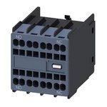 Siemens Auxiliary Contact, 2 Contact, 1NC + 1NO, Snap-On, Sirius Innovation