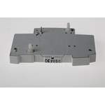 ABB Auxiliary Contact, 2 Contact, 1NC + 1NO, DIN Rail Mount