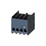 Siemens Auxiliary Contact, 2 Contact, 1NC + 1NO, Snap-On, SIRIUS