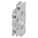 Siemens Auxiliary Contact, 2 Contact, 1NC + 1NO, Snap-On, SENTRON