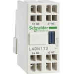 Schneider Electric Auxiliary Contact Block, 1NC + 1NO, Tesys