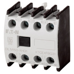 Eaton Auxiliary Contact, 4 Contact, 2 N/O, 2 NC, Front Fixing, DILM40-DILM170, XHIA