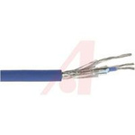 TWINAXIAL CABLE, 78 OHM IMP., 20AWG (7X28), COMPUTER CABLE STRONGBLUEAXIAL CABLE, 78 OHM I