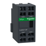Schneider Electric Auxiliary Contact Block, 2 Contact, 1 NO + 1 NC, Front Mount, TeSys