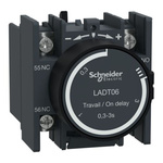Schneider Electric Auxiliary Contact Block, 2 Contact, 1 NO + 1 NC, Front Mount, TeSys