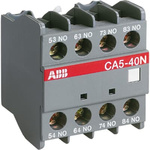 ABB Auxiliary Contact Block, 4 Contact, 1NC + 3NO, Front Mount
