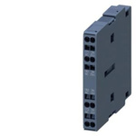 Siemens Auxiliary Switch Block, 2 Contact, 2 NC, Snap-On, SIRIUS