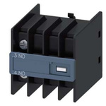 Siemens Auxiliary Switch Block, 1 Contact, 1NO, Snap-On Mounting, SIRIUS