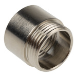 Lapp PG13.5 → M20 Cable Gland Adapter, Nickel Plated Brass