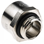 Lapp M16 → M20 Cable Gland Adapter, Nickel Plated Brass, IP68