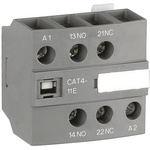 ABB Auxiliary Contact, 2 Contact, 1NC + 1NO, Front Mount