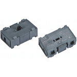 ABB Auxiliary Contact, 1 Contact, 1NC, Snap-On