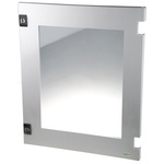 Schneider Electric Fibreglass Reinforced Polyester RAL 7035 Glazed Door, 600mm H, 400mm W for Use with PLM Enclosure