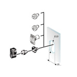 Schneider Electric NS Series 6.5mm Triangular Lock Insert For Use With Spacial CRN