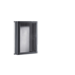 Rittal CP Series RAL 7024 Aluminium Command Panel, 388mm H, 315mm W, for Use with CP Series