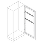 ABB IS2 Series Galvanised Steel Horizontal Profile, 35mm W, 1m L For Use With IS2 Enclosures