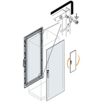 ABB AM2 Series Lockable Steel RAL 7035 Blind Door, 1m W, 1.8m L for Use with IS2 Enclosures