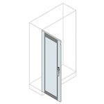 ABB AM2 Series Steel RAL 7035 Glazed Double Door, 800mm W, 2m L for Use with IS2 Enclosures
