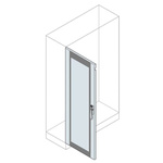ABB AM2 Series Steel RAL 7035 Glazed Double Door, 600mm W, 2.2m L for Use with IS2 Enclosures