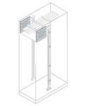 ABB IS2 Series Steel Busbar Segregation Panel, 220mm W, 0.8mm L, for Use with IS2 Enclosures For Automation