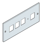 ABB IS2 Series RAL 7035 Steel Instrument Panel, 200mm W, 600mm L, for Use with IS2 Enclosures For Automation