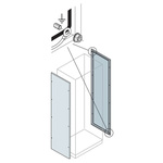 ABB IS2 Series RAL 7035 Steel Blind Side Panel, 600mm W, 1.8m L, for Use with Enclosures - baying (horizontal joining)