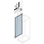 ABB AM2 Series RAL 7035 Steel Rear Panel, 1m W, 2.2m L, for Use with Enclosures - baying (horizontal joining)