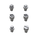 nVent HOFFMAN AL Series 8mm Square Lock Insert For Use With Enclosures