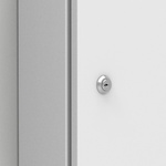 nVent HOFFMAN AL Series Cylinder Lock with Ronis C21323 barrel For Use With Enclosures