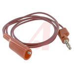 Mueller Electric Test lead, 10A, 300V, Red, 0.9m Lead Length
