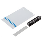 RS PRO Grey Aluminium Front Panel, 3U, 14HP