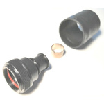 Amphenol, BK4Size 22 Straight Circular Connector Backshell, For Use With 38999 III