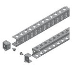 Schneider Electric NSYS Series Cross Rail, 40mm W, 300mm H For Use With Spacial SF/SM