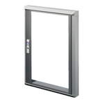 Rittal Grey Extruded Aluminium IP54 Inspection Window for use with TS, VX, VX SE Series