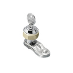 Rittal Silver Die Cast Zinc Lock Insert