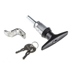 Southco Black Die Cast Zinc Locking Handle, T-Handle