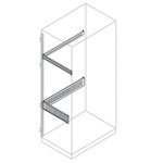 ABB IS2 Series Galvanised Steel Crosspiece, 90mm W, 1.2m L For Use With IS2 Enclosures