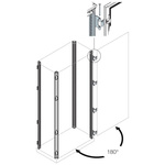 ABB AM2 Series Steel Upright, 100mm W, 1.8m L For Use With IS2 Enclosures