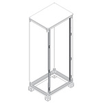 ABB IS2 Series Galvanised Steel Upright, 55.3mm W, 1.8m L For Use With IS2 Enclosures