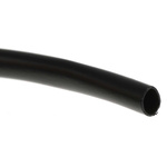SES Sterling PVC Black Protective Sleeving, 5mm Diameter, 25m Length