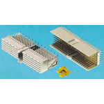 TE Connectivity, Z-PACK HM 2mm Pitch Hard Metric Type B Backplane Connector, Male, Straight, 22 Column, 7 Row, 154 Way