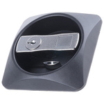Euro-Locks a Lowe & Fletcher group Company Black Metal, Plastic Locking Handle, Flush