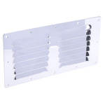 RS PRO Stainless Steel Louvred Panel, 230 x 115 x 0.7mm