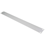 RS PRO Unpainted Aluminium Front Panel, 1U, 482.6 x 43.7mm
